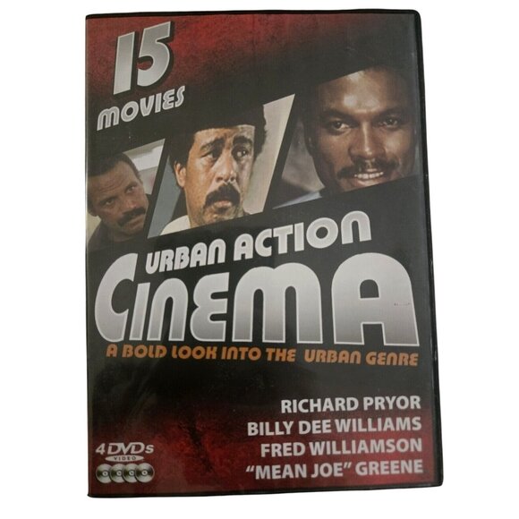 15 Movies Urban Action Cinema 4 DVD Set Richard Pryor & More - Picture 1 of 2